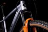Cube Aim Race silver'n'orange Größe: 24  / 29 / XXL